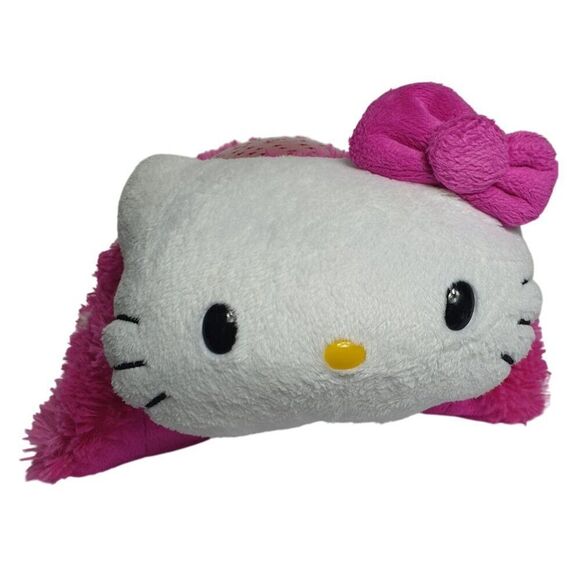 Hello Kitty Pillow Pets Dream Lites Night Light 13" Stuffed Animal Plush Toy - Picture 4 of 8